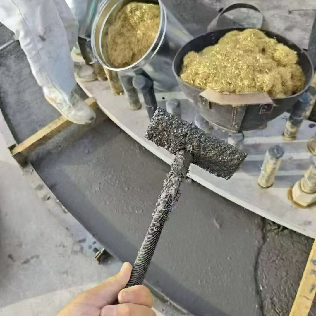 永新C120钢纤维高强无收灌浆料 轧机压缩机汽轮机发电机锻压设备底座灌浆材料